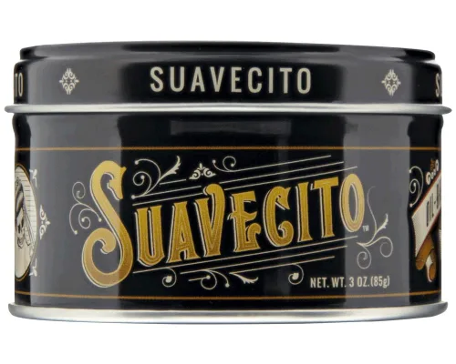 Suavecito Pomada a base de aceite lata de 3 onzas – Aroma original peinado de larga duración, alto brillo saludable, para todo tipo de cabello –