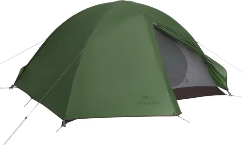 Miniatura 9 de Naturehike Tienda de campaña para 4 estaciones, tienda de campaña impermeable para 2 personas, tiendas de campaña de cuatro estaciones para clima