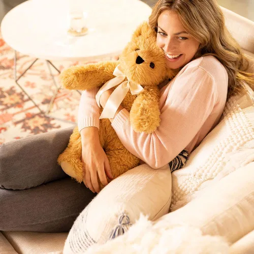 Miniatura 10 de Oso de Peluche de Vermont de 20 Pulgadas - Oso de Peluche Marrón Suave - Coleccionable Oso de Peluche Esponjoso y Abrazable para Niños y Adultos