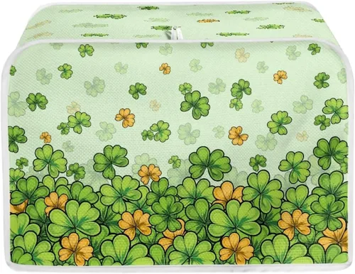 Miniatura 28 de Dreaweet Cubierta abstracta para tostadora de margaritas, protección contra el polvo, cubierta para hacer pan, resistente a las manchas, lavable a