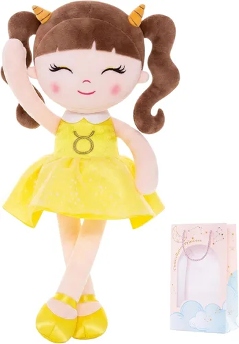 Miniatura 13 de Regalos de bebé niña muñecas de felpa constelaciones muñeca zodiaco regalo de cumpleaños 17 pulgadas Leao