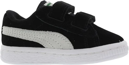 Miniatura 2 de PUMA Tenis unisex de gamuza con 2 correas para niño, NegroBlanco