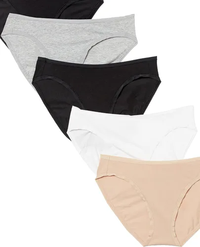 Miniatura 2 de Tienda Essentials - Ropa interior de algodón estilo bikini para mujer, paquete múltiple (disponible en tallas extragrandes)