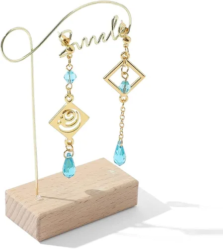 Miniatura 5 de Genshin Dangle Earrings For Women Girl - Anime Figure Element Eye Of God Anemo Vision Earrings Venti Cosplay Jewelry For Christmas Halloween