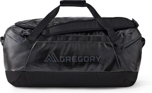 Miniatura 57 de Gregory Alpaca - Bolsa de lona resistente al agua para viajes de aventura y equipo con cubo de embalaje incluido, Negro obsidiana, 100L