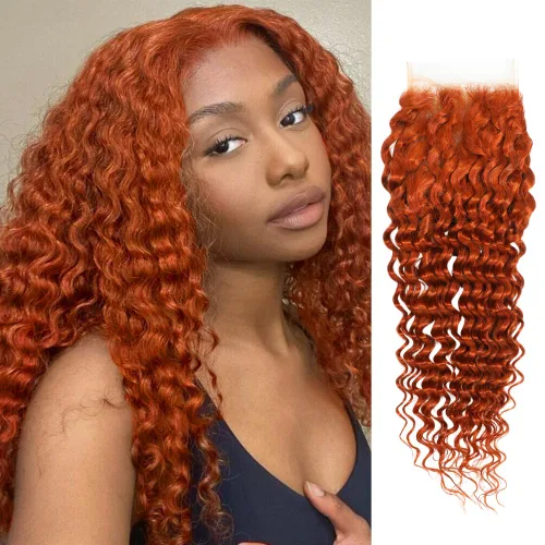 Miniatura 17 de P4/27 Cabello Humano Solitario de Onda Profunda con Reflejos Rubios Miel, 12A 100% Tejido Brasileño Virgen Ondulado Grueso con Mechas Ombre Marrón