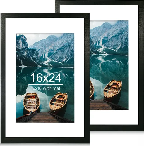 Miniatura 9 de Hongkee - Juego de 2 marcos de fotos, HK042515-MD5.5X8.5-BK(2PK)