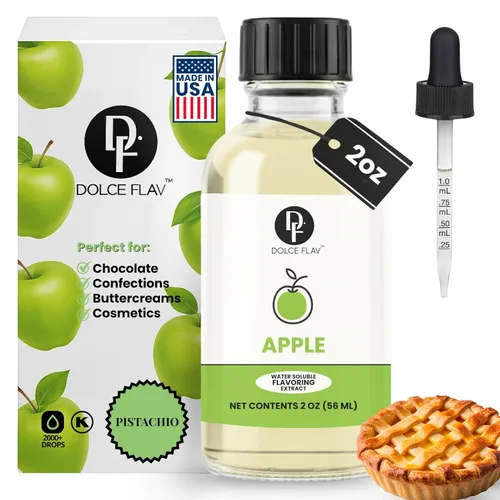 Miniatura 20 de Dolce Flav Extracto de Arándano – 2 Onzas Kosher Soluble en Aceite, Sin Azúcar, Saborizante Concentrado de Arándanos Maduros para Repostería