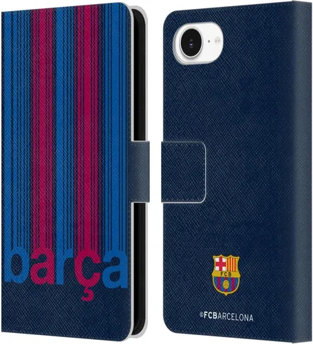 Miniatura 25 de Head Case Designs Funda de piel con licencia oficial del FC Barcelona Ball Pattern Campions compatible con Apple iPhone 11