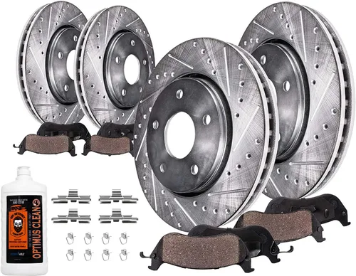 Miniatura 23 de Detroit Axle - Rotores de freno traseros para Toyota GR Supra BMW 230i 330e 330i 430i 530i 530i 530e 540d 540i xDrive X3 X4 Z4, rotores de freno
