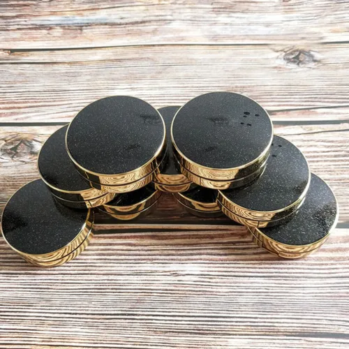 Miniatura 4 de FOMIYES Estuche robusto 2pcs envases de polvo vacíos Fundación Suelta Puff Box Estuche de maquillaje de viaje recargable