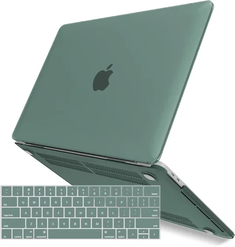 Miniatura 24 de IBENZER Compatible con Funda para MacBook Pro de 15 Pulgadas 2019 2018 2017 2016 A1990 A1707, Funda Rígida de Plástico con Cubierta de Teclado