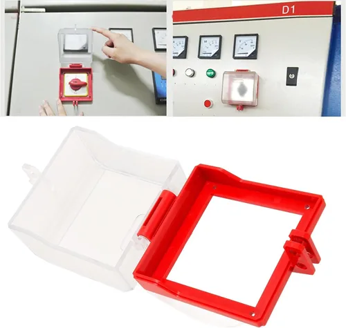 Miniatura 4 de Sonew Cubierta del interruptor de botón de encendido, Protector de la cubierta del interruptor de botón de encendido de seguridad, Bloqueo