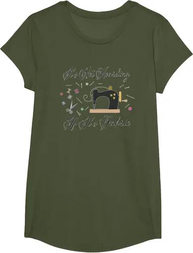 Miniatura 86 de It's Not Hoarding If Its - Camiseta de costura para acolchado, Blanco, S