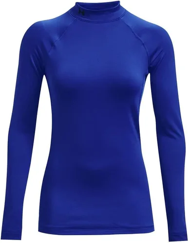 Miniatura 6 de Under Armour ColdGear Authentics - Camiseta de cuello alto falso para mujer
