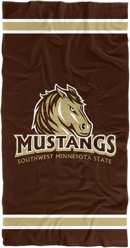 Miniatura 199 de LOGOVISION Manta Abilene Christian University, 30 x 60 pulgadas, logotipo primario CottonFront/PolyBackBeachTowel
