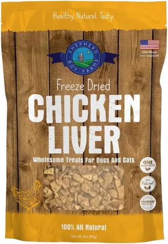 Miniatura 17 de Minnows - Golosinas liofilizadas para perros y gatos, bolsa de 5 onzas, hechas en los Estados Unidos, de granja a tazón