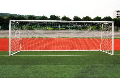 VGEBY Red de portería de fútbol, red de repuesto de fútbol tamaño estándar 10 x 7 pies / 18 x 7 pies / 24 8 pies para partido Feild (color: blanco,