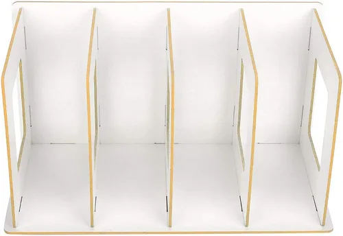 Miniatura 2 de Estantería para libros, muebles para el hogar, estantería para niños (blanco cálido)