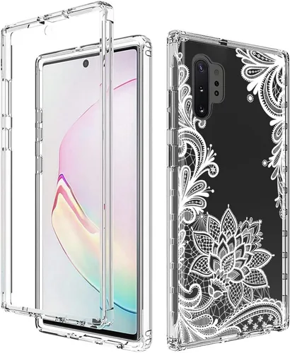 Miniatura 6 de Funda para Galaxy Note 10 Plus/Note 10+ 5G N975U con protector de pantalla de vidrio templado, funda protectora de cuerpo completo