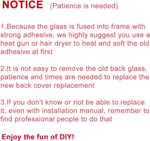 Miniatura 7 de Reemplazo de cristal trasero OEM para iPhone Xs de 5.8 pulgadas con kit de herramientas de reparación y adhesivo preinstalado (Oro)