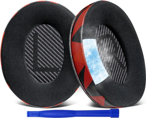 Miniatura 8 de SoloWIT Almohadillas de repuesto de gel refrigerante para auriculares Bose QuietComfort 35 (QC35) y Quiet Comfort 35 II (QC35 II), almohadillas