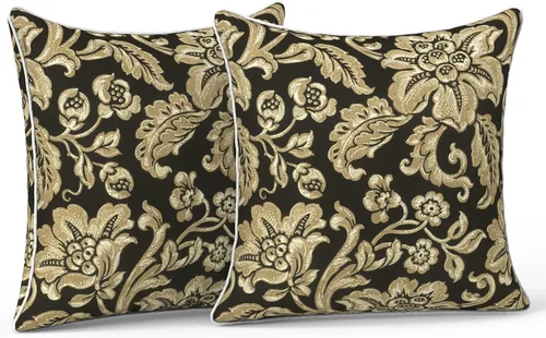 Miniatura 118 de LVTXIII Juego de 2 almohadas lumbares para patio, 12 x 20 pulgadas, resistentes a la decoloración, para exteriores con interiores, cojines lumbares