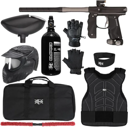 Miniatura 4 de Action Village Empire Mini GS TP Level 2 Kit de pistola de paintball protector