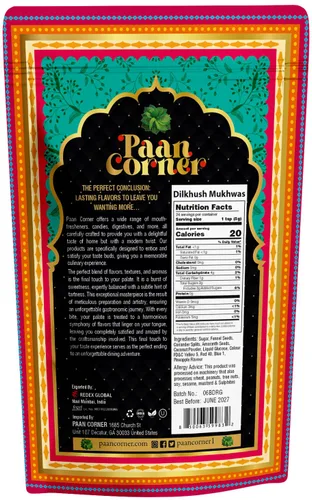 Miniatura 3 de Paan Corner Dilkhush Mukhwas, ambientador bucal vegano, 4.23 onzas