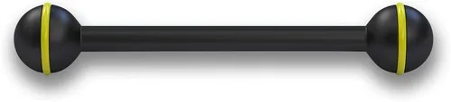 Miniatura 2 de Brazo de bola doble de 5 "/12,7 cm, aleación de aluminio, brazo de extensión de cabeza de bola, conector de sistema de iluminación subacuática