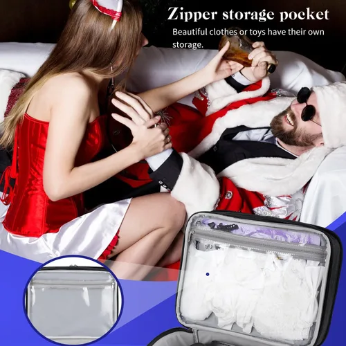 Miniatura 5 de Rsobl Bolsa de almacenamiento de juguetes para mujeres y hombres, bolsa de viaje, bolsa de viaje, bolsas de almacenamiento de juguetes