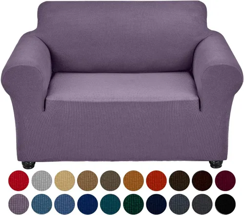 Miniatura 49 de Joccun Funda Elástica para Silla Sofá, Funda de Sofá de 1 Pieza Tela Jacquard de Spandex con Parte Inferior Elástica, Protector de Muebles Lavable