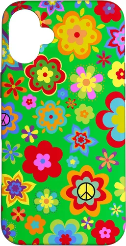 Miniatura 23 de Funda para iPhone XR Bloom Daisy Flower Hippie Flower Power Case