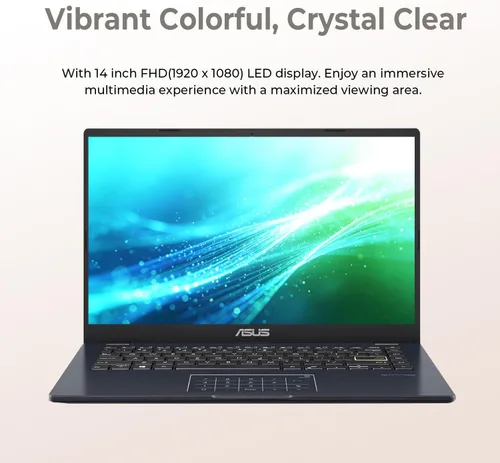 Miniatura 3 de ASUS Vivobook - Laptop con pantalla FHD de 14 pulgadas, procesador Intel Celeron N4500, 4 GB de RAM, almacenamiento de 1.2 TB