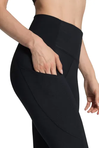 Miniatura 6 de Leggings de cintura alta para mujer, con control de abdomen, suaves, con bolsillos laterales