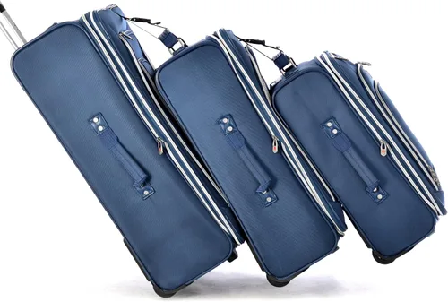 Miniatura 6 de Olympia Luggage Hamburg - Juego de equipaje de 3 piezas, marino, Juego de equipaje Hamburgo