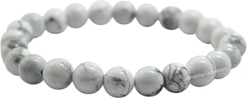 Miniatura 156 de Amazing Gemstone Pulsera de cristal para mujeres y hombres, pulsera de cristal curativo de protección, pulsera elástica con cuentas de piedras