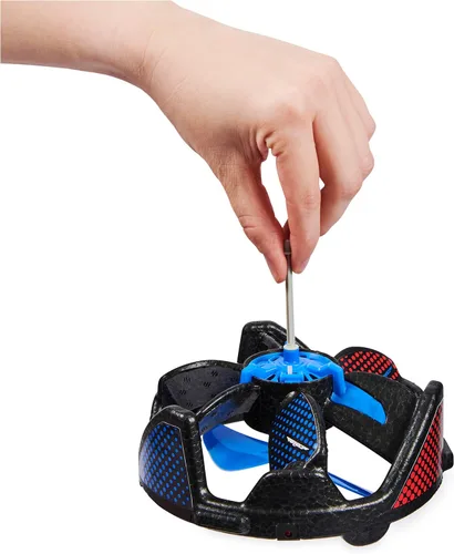 Miniatura 6 de Air Hogs Gravitor con Trick Stick, juguetes voladores recargables por USB, drones para niños de 4 años en adelante