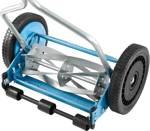 Miniatura 18 de American Lawn Mower Company 1204-14 Cortacésped de carrete de empuje de 4 hojas de 14 pulgadas, color rojo