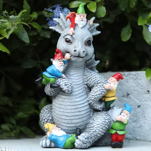 Miniatura 9 de WONDER GARDEN Estatua de Ángel Perro Durmiendo con Luz Solar - Piedra Conmemorativa para Mascotas, en Memoria de Perro, Estatuas de Tributo Cachorro