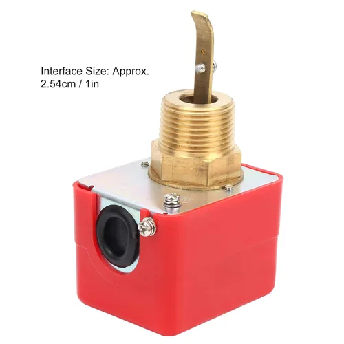 Miniatura 5 de YWBL-WH HFS-25 1 pulgada tipo paleta de rosca interruptor de control de paleta de agua líquida SPT AC220V 15A con paletas, interruptor