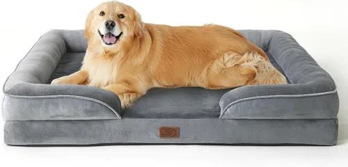 Miniatura 93 de Bedsure Cama ortopédica XL para perros extragrandes, cama lavable para perros y gatos, impermeable, cómodo sofá para perros con funda extraíble
