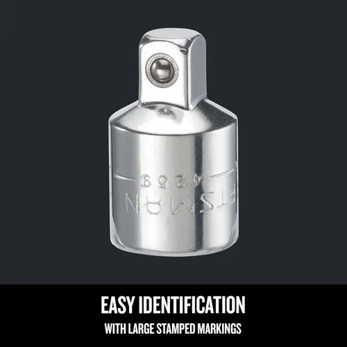 Miniatura 3 de CRAFTSMAN Adaptador de enchufe de 3/8" a 1/2", accionamiento de 1/2 pulgada, de hembra a macho (CMMT99222)