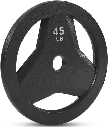 Miniatura 20 de JFIT Olympic 2 Inch Grip Plates and Bumper Plates for Barbell - Single Weights or Sets of 2 (Muliple Weights)