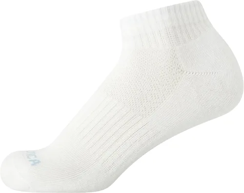 Miniatura 6 de Nautica Calcetines de cuarto para mujer, paquete de 12 calcetines deportivos acolchados con control de humedad para mujer para uso deportivo