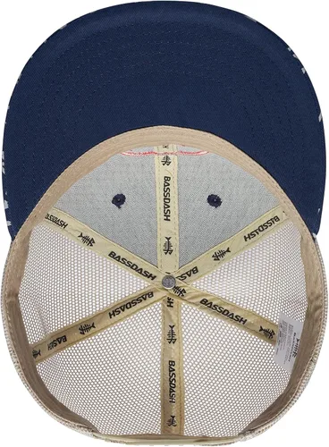 Miniatura 5 de BASSDASH Gorra de camionero de ala plana ajustable con cierre de malla para hombres y mujeres