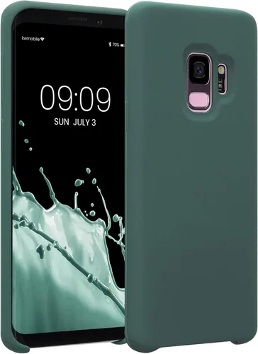 Miniatura 263 de kwmobile Funda compatible con Samsung Galaxy S22 - Funda de silicona TPU con acabado suave - Blue Reef