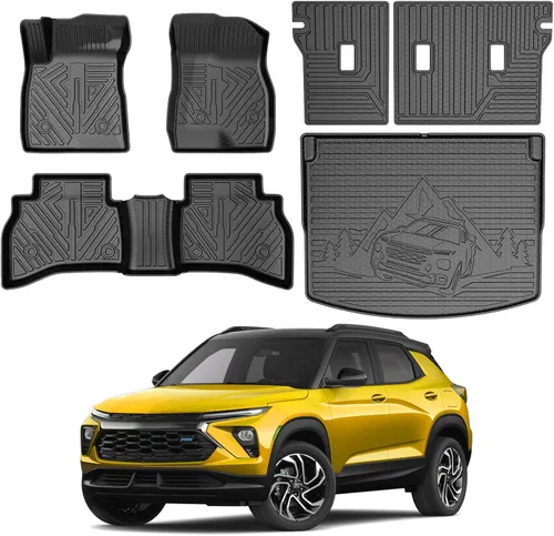 Miniatura 10 de KUST Alfombrillas de suelo personalizadas para Nissan Titan 2017-2024/Nissan Titan XD Crew Cab 2016-2024