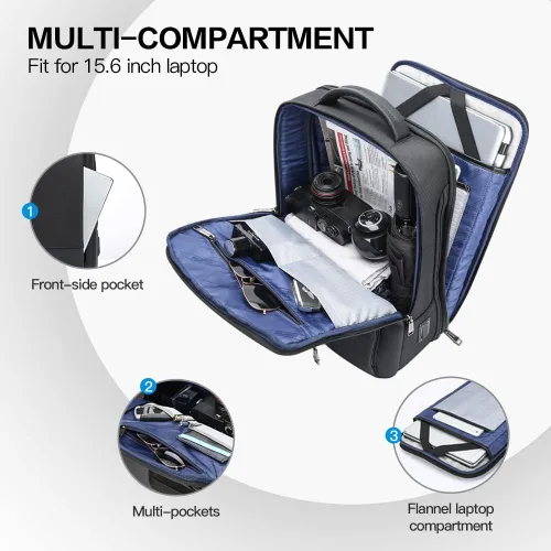 Miniatura 6 de BOPAI Clásico para, Negro -, Mochilas