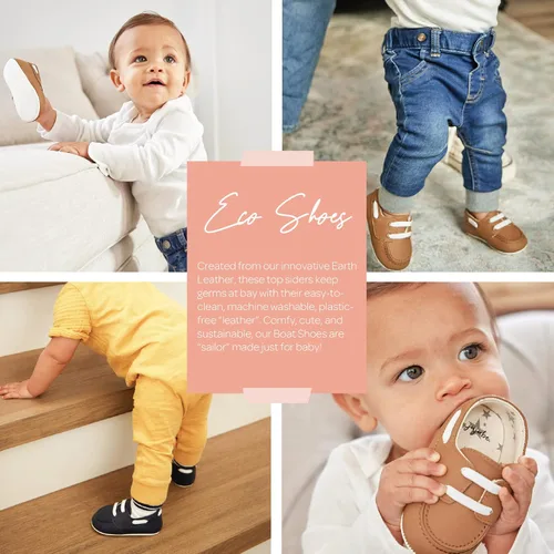 Miniatura 5 de JuJuBe Eco Steps - Zapatos náuticos para bebés piel vegana